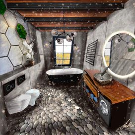 Интерьер ванной 