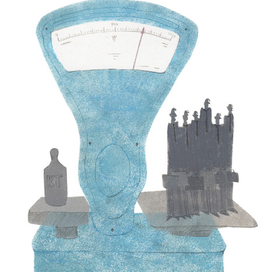 Журнальная иллюстрация (экономическая тема)