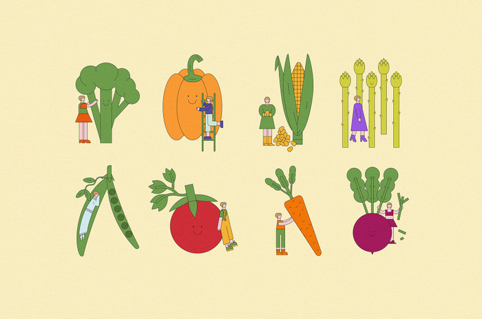 Дружелюбные овощи