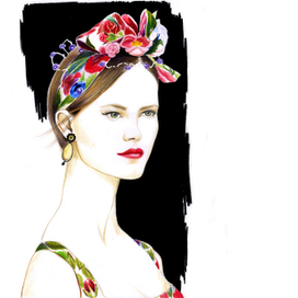 Иллюстрация. Dolce &Gabbana