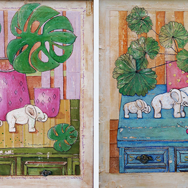 "Комодные слоники"