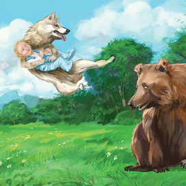 иллюстрация для книги “Секреты старого кедра” Кузнецовой Светланы