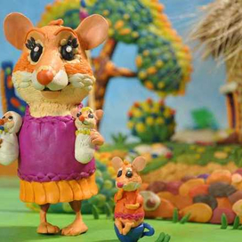 Герои армянских сказок, сделанные из пластилина