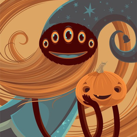 Halloween bearded man