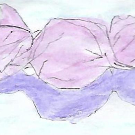 Быстрый скетч конфеты