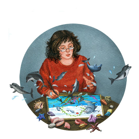 Дельфинчики. титул.