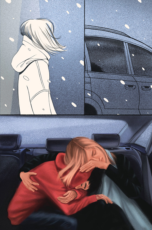 Иллюстрация для книги Юлии Мазуровой "Особый случай". Издательство "Пять четвертей"