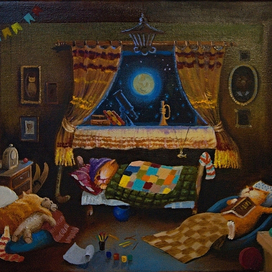 Сарделькины спят