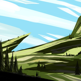 Горный пейзаж