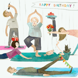 Иллюстрация для открытки. 