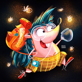 Ёжик путешественник