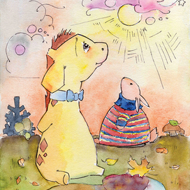 Добрый жирафик Галя