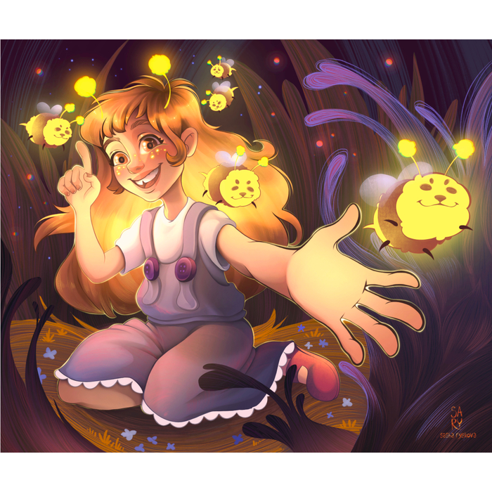 Иллюстрация на челлендж «нарисуй в своем стиле»