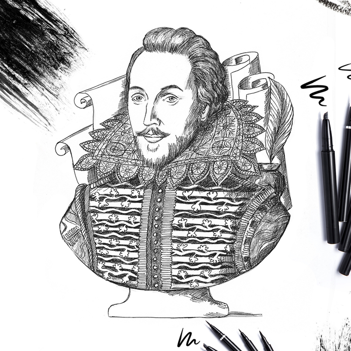 Шекспир для книги "Красноречие для начинающих"