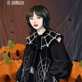 Beomgyu TXT Halloween fanart 