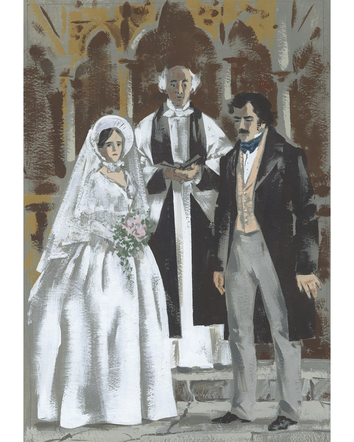 иллюстрация к роману Шарлотты Бронте Джейн Эйр. Издательство Речь, серия Средняя классика. 2018