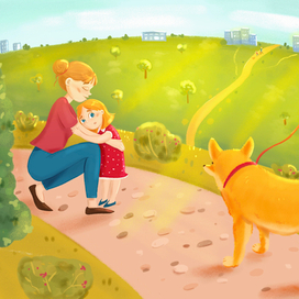 Иллюстрация для выставки «Страх, но»