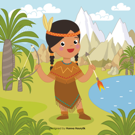 Карта мира для деток