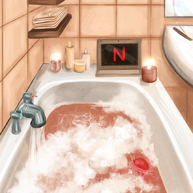 Интерьер ванной комнаты