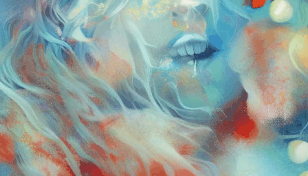 "Eliza" Живописная анимация нейросети.  