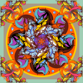 Векторный орнамент