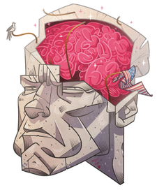 Иллюстрация для журнала Strong Man