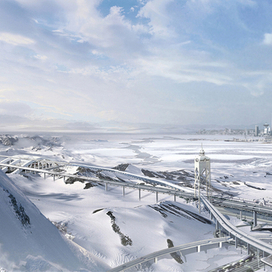 Matte painting  (концепт для кино)