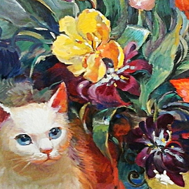 Портрет  любимого  животного.