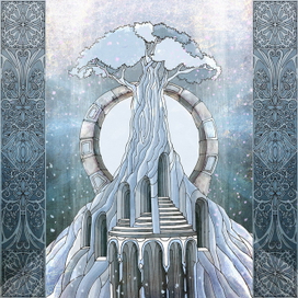 Белое дерево