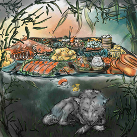 The Little Red Riding Hood 