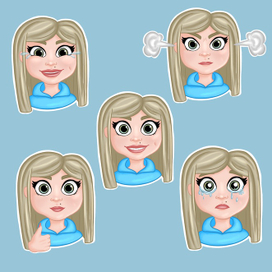 Стикеры с эмоциями