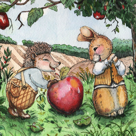 Одно яблоко