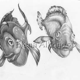 эскиз персонажа