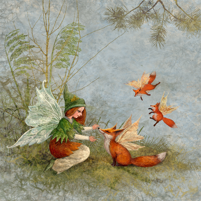 Феечка и лисы