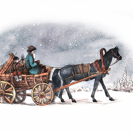 иллюстрация разворот 