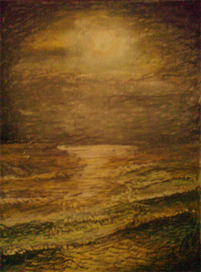 Вечернее море