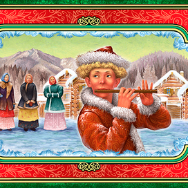 Оформление подарочной коробки.