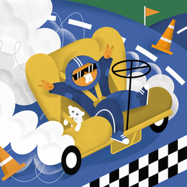 Безопасные автокресла. Реклама для Яндекс.Маркета