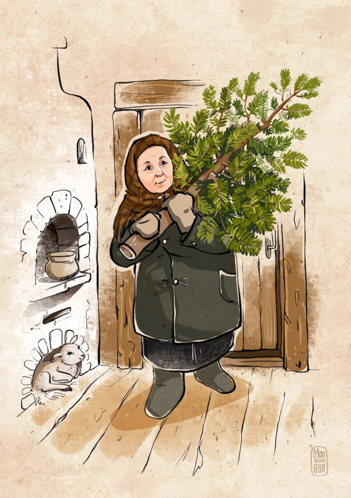 Иллюстрация для рассказов о детстве по воспоминаниям 