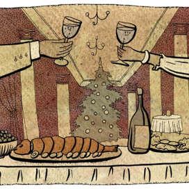 Новый год в ресторане