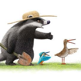 Хома и Суслик. решил пойти куда-то, иду...