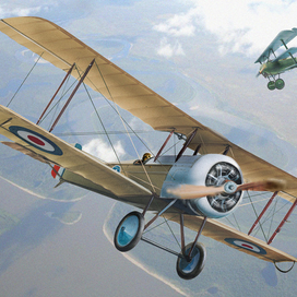 Рисунок самолета Сопвич