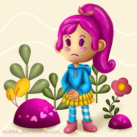 Девочка-конфетка