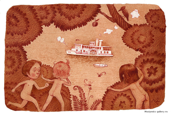 иллюстрации к Тому Соеру (а-ба-ба-га-ла-ма-га)