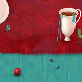 ГАНС ХРИСТИАН АНДЕРСЕН / ДЮЙМОВОЧКА / форзац