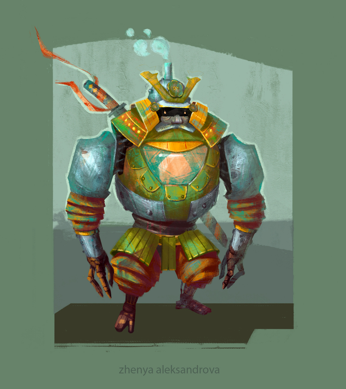 боевой юнит "самурай"