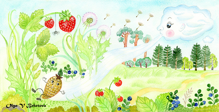 Иллюстрация к сказке Лизы Мосиенко