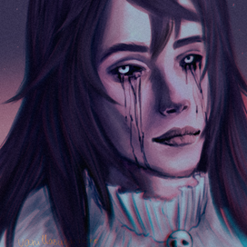 черные слезы