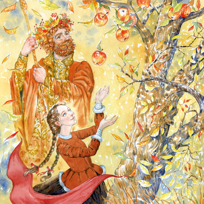 "Двенадцать месяцев", для издательства Амфора-Мдиа