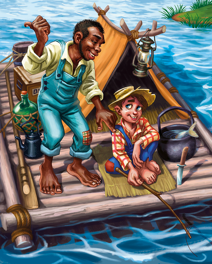 Приключения Геккельберри Финна 